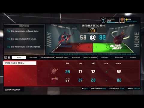 NBA 2K15 MyGM Washington Wizards Ep.1