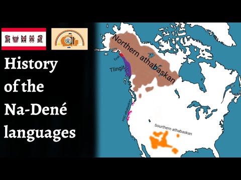 The history of the Na-Dené languages (Timeline)
