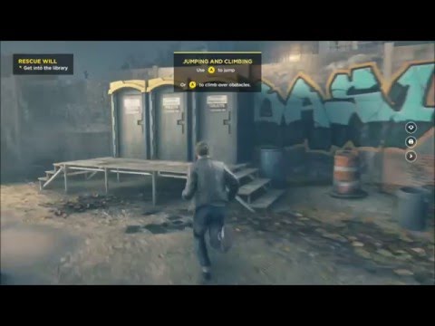 Quantum Break Get into the Library