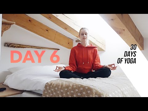 Day 6 ♥ Meditation for Beginners | 30 DAYS of YOGA 5-Minutes a Day