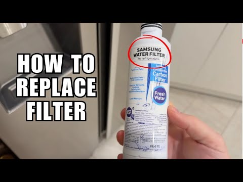 Samsung Refrigerator Water Filter Replacement Maintenance