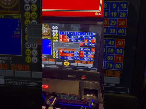 Massive $42,000 dollar keno jackpot 7 spot #jackpot #gambling #win #casino