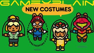 Tons of Nintendo Costumes Added to Jump Rope Challenge! (Isabelle, Inkling, Mario, & More!)