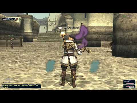 Final Fantasy XI Bard Ireland WotG Bastok Markets [S] Chocobo Mazurka 10.11.19