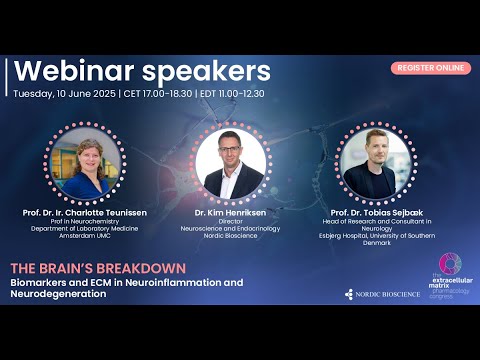 Webinar | Neuroinflammation and Neurodegeneration: Biomarkers and ECM