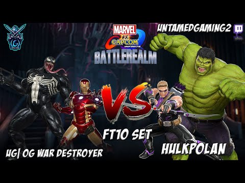 MVCI BattleRealm Exhibition Series - UG| OG War Destroyer VS HulkPolan FT10 Set