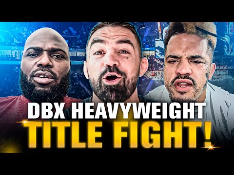 Jairzinho Rozenstruik & The Wolf GET HEATED in DBX TITLE FIGHT Interview!