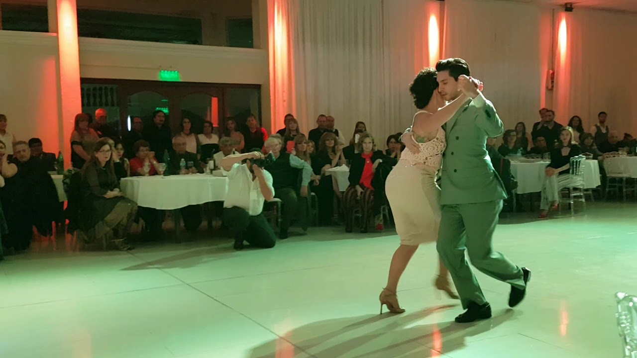 Greta Hekier & Dante Sanchez en San Juan respira Tango