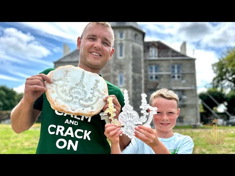 Making Original Wall Mouldings for the Chateau Bedroom.