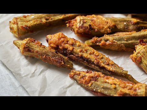 Crispy Roasted Okra Recipe