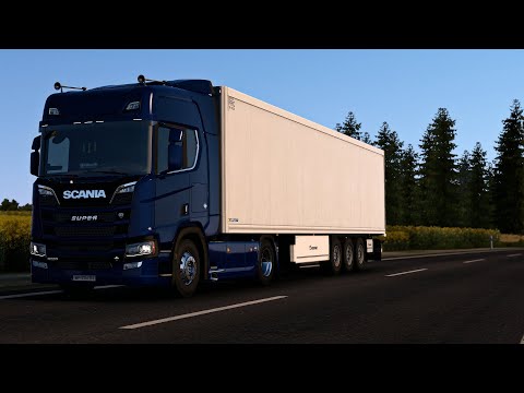 ETS2 1.40 - ProMods 2.52 - SCANIA R520 V8 - Trip: Płock - Rzeszów
