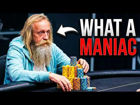 How A 70 Year Old MANIAC Destroyed Poker Pros for MILLIONS