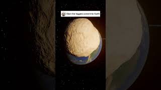 What If We Slammed the Biggest Comet Into Earth? - Universe Sandbox #spacesimulation