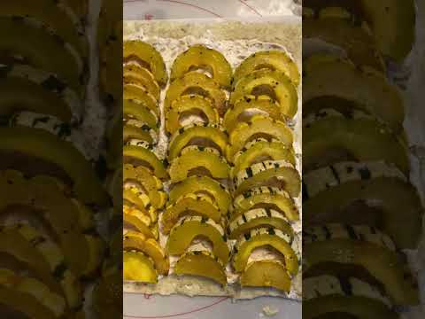 Delicata Squash Galette