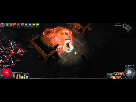 [Path of Exile] [2.1] Marauder 2h crit Flicker in Necropolis