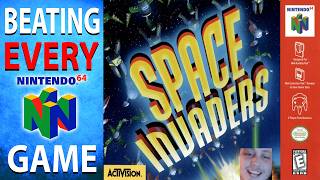 Beating EVERY N64 Game -  Space Invaders (253/394)