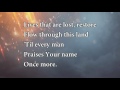 Not By Might - Robin Mark (Lyrics)