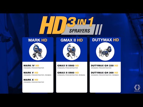 Graco 3-in-1 Sprayers