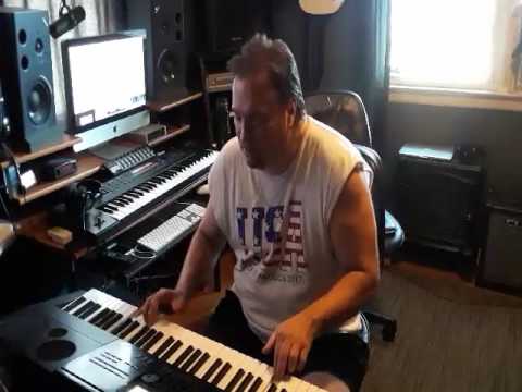 Al Leone at CMC Studios performing his version of Elton John's Funeral For a Friend