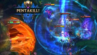 20 Minutes BEST PENTA LoL MONTAGE #622