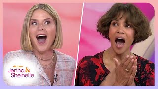 Watch: Halle Berry Mishears Jenna's Question and Hilarity Ensues