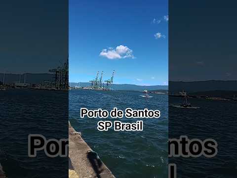 Porto de Santos SP Brasil #youtube #youtubeshorts #brasil #viraliza #santos #travel #saopaulo #sp