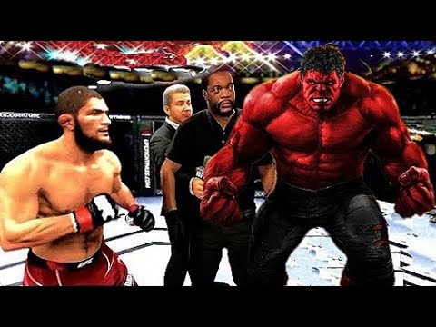 UFC 4 Khabib Nurmagomedov vs. Red Hulk Ea Sports UFC 4 Epic Fight