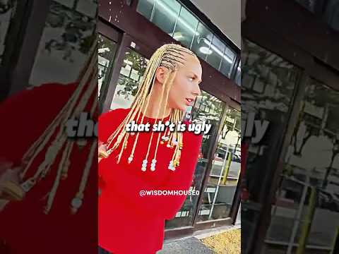 A Florida Lady chased a white girl for wearing braids..