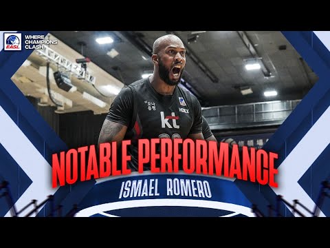 Notable Performance: Suwon KT Sonicboom Ismael Romero 13 pts vs. Hong Kong Eastern