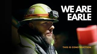 WE ARE EARLE | A Construction Brand Film (Heavy Civil, Culture & Workforce)