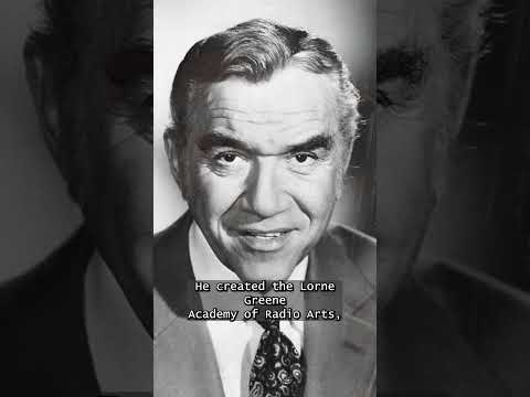 Lorne Greene Before Bonanza