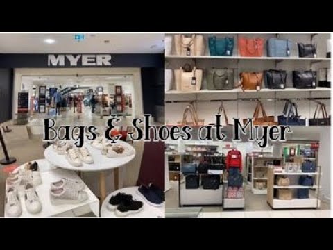 Lindas bolsas e sapatos na Myer