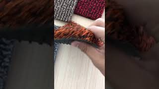 PVC Anti Slip/Non Slip/Flooring/Coil /Car/Door/Swimming Pool/Store/Factory/Noodle Mat Carpet Rug wit youtube video