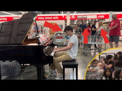 “TIME” INCEPTION - COSTCO Public Piano