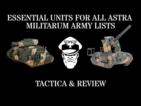 Essential Units For All Astra Militarum Army List! - Competitive 9th Ed. Warhammer 40,000