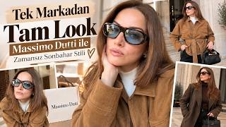 Massimo Dutti Paketini Açtım: Tek Markadan Zamansız Bir Sonbahar Look'u 🤍