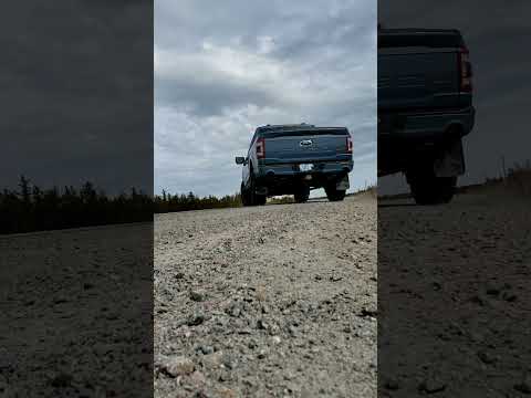 2023 F150 Tremor 5.0 Corsa Sport Exhaust take-off 2.