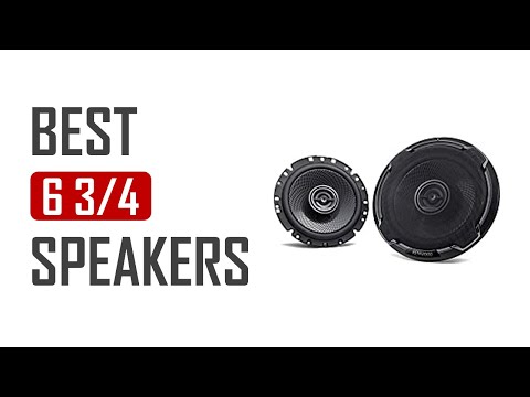 YouTube video about: Will 6.5 speakers fit 6 3/4?