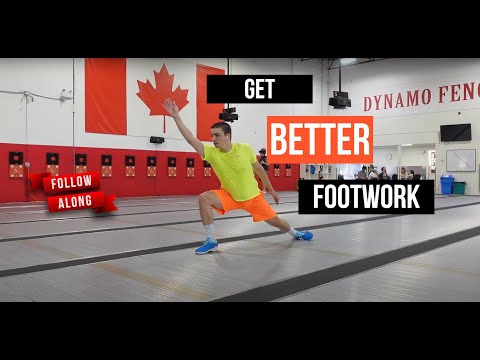 Let's get good footwork! Follow along - Beginner Friendly!