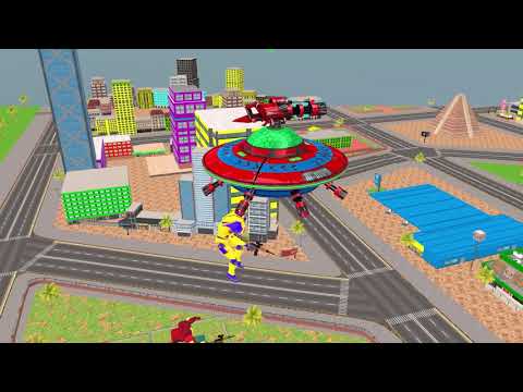 Army Bus Robot: Robot Car Game