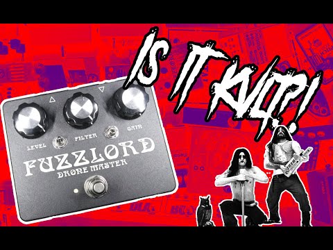Black Metal Pedal Fuzzlord Effect's Drone Master. Is it Kvlt?