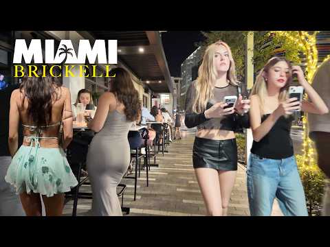 Miami Brickell Nightlife, Pure Heat in the streets 😮🔥