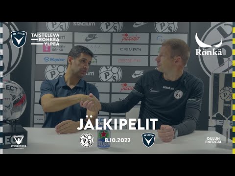 ACOTV: Rönkä jälkipelit VPS - AC Oulu 8.10.2022 (Veikkausliiga)