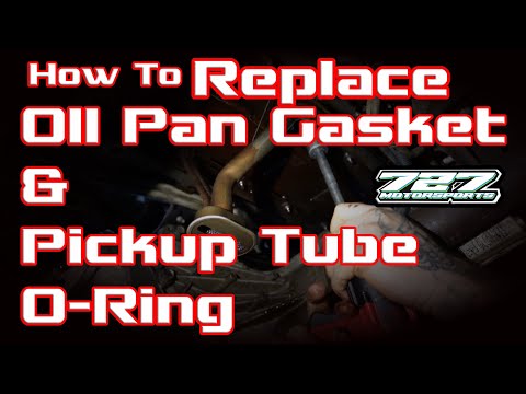 99-06 2500HD Silverado/Sierr- 4WD-How to Change the Oil Pan Gasket and Pickup tube O-Ring