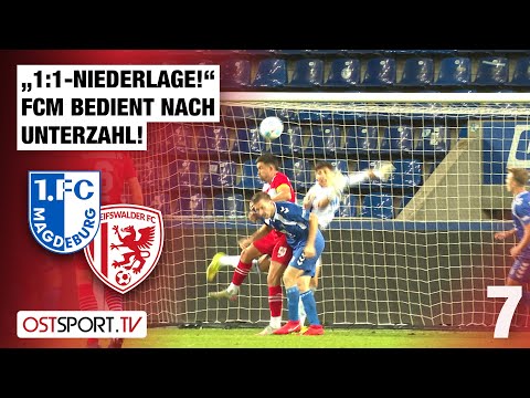 "1-1 defeat!" FCM serves after being outnumbered: Magdeburg II - Greifswald | Regionalliga Nordost