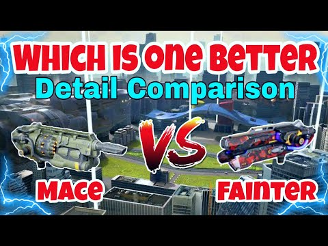 [WR]🔥 Mace VS Fainter Weapon Comparison in |War Robots|