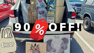 RUN! 90% off Clearance @ Hobby Lobby! No coupons needed.