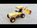 How To Make Matchbox Tractor At Home With Cultivator Diy Tractor Toy Mini Tractor Machine