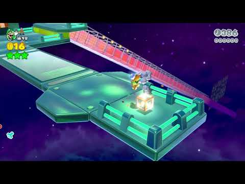 Super Mario 3D World (Switch) 4-3 Speedrun - Time: 29 (TWR)