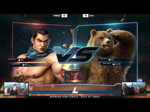 Legacy Prime Tekken 7 Winners Semis - VMGF (Feng) vs Dev (Kuma)